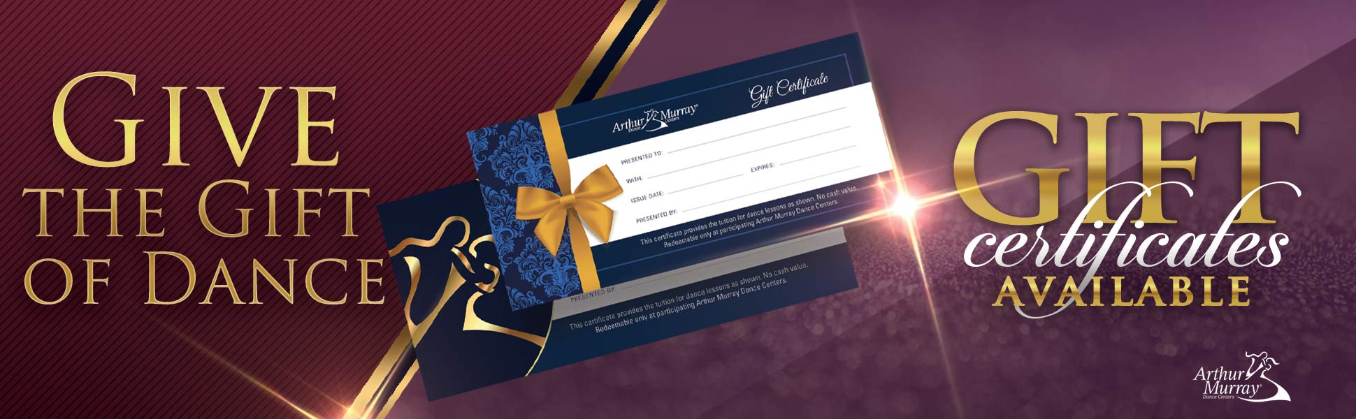 Arthur Murray Red Bank Gift Certificates