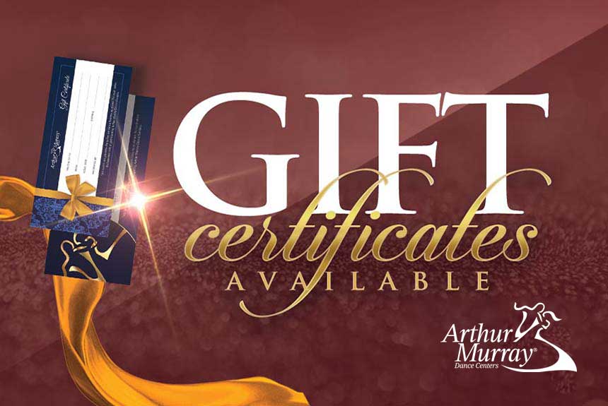 Arthur Murray Red Bank Gift Certificates